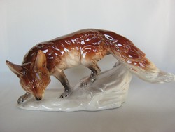 Katzhütte porcelán róka