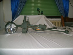 Retro katonai lámpa, fényszóró