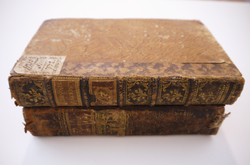 2 db latin nyelvű antik könyv, Cicero (M. T. Ciceronis) 1780, 1794