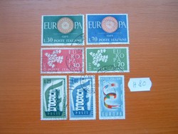 OLASZ "EUROPA"  VEGYES 7 DB  H80