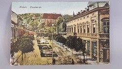 Régi Miskolci képeslap, Erzsébet-tér