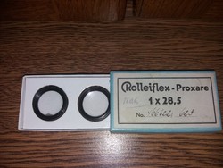Antik Rolleiflex-Proxare 1x28,5-ös Lencsék