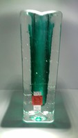 Schott - Zwiesel üveg kristály váza jelzett