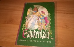 Grimm mese ,Csipkerózsa,ritka  mesekönyv Ronay György forditása 1963-as kiadás!