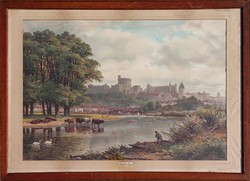 English print: Windsor Castle