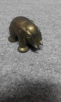 Duci réz elefánt szobrocska