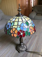 Antik Tiffany asztali álló lámpa