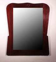 Art Nouveau mirror, in a wooden frame