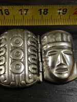 Mexikói Antik ezüst karlánc