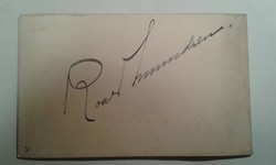 FÉLÁRON!!!!  Roald Amundsen autogram