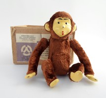 Retro orosz felhúzható bukfencező majom