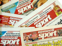 2012 január 3  /  Nemzeti Sport  /  SZÜLETÉSNAPRA RÉGI EREDETI ÚJSÁG Szs.:  1794
