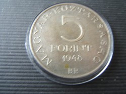 5 Forint 1948 Táncsics sor tagja
