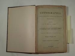 1890-ből,Ethnographia ,első év!!!! teljes