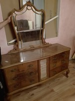 Chippendale tükrös komód, nappaliba, szobába - '60-as évek