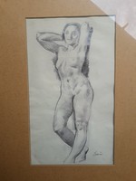 István Szőnyi: female nude