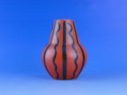 0D091 Régi retro Tófej kerámia váza