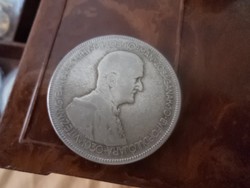 Horthy Miklós jubileumi ezüst 5 pengő