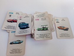 88db retró autós kártya, 1980-as évek