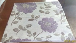 Purple floral decorative pillow cover 44 x 44 cm