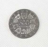 0T805 Ausztria 500 schilling 1985 ezüst érme