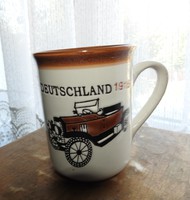 Vehicle mug - Staffordshire mug on the outside, but according to the marking, it is from Cologne