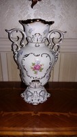 Hollóházi barokk  váza