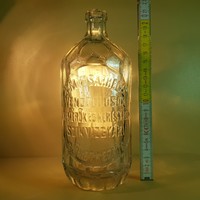 "H.M. Vásárhelyi Vendéglősök Kimérők és Kereskedők Szíkvízgyári Szövetkezete" szódásüveg (486)