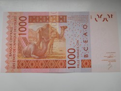 Kelet -afrikai államok Szenegál 1000 francs 2003/2014 unc