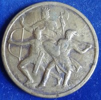 Souvenir competition based on the national plans of 1943 Beran, size: 32.5 medal, material: bronze