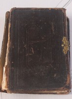 Antik bécsi kapcsos biblia ,( sérült ) korabeli   Illusztrációval