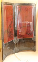 Screen with Eastern Lacquer Painting