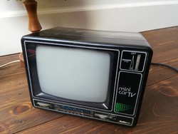 Mini CAR TV működő retro készülék