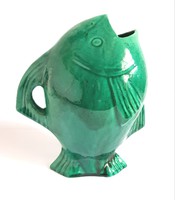 Gorka Géza korai Nógrádverőcei műhely alkotása Hal dísztárgy váza