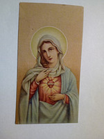 Szűz Mária régi szentkép 