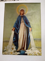 Térbeli Szűz Mária kép  