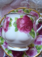 Royal Albert (Old English Rose )  nagyobb méretű kávés csésze szett