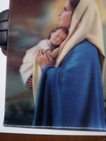 Térbeli Szűz Mária képeslap  1982