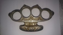 Vintage Patent boxer öntött kis méretű kézre
