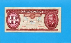 Hajtatlan  !!!! Unc !!!!  100 Forint 1989