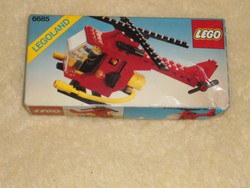 Lego 6685 MISB vintage Tűzoltó helikopter 1982 bontatlan