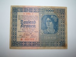 1000 korona 1922 