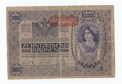 10000 Korona 1918 Osztrák