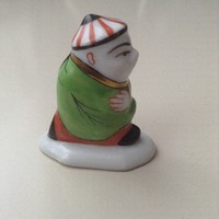 Régi Herendi mini kínai kézzel festett figura