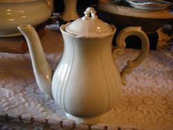 Zsolnay tea, old, baroque spout 23 cm marked