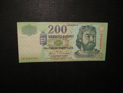 Ropogós 200 forint 2004 FB