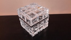 Ezüsttel kombinált kristály kocka