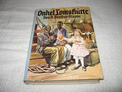 Könyv 1937 - Tamás bátya kunyhója - rendkívül szép - Német nyelvű - szép állapotban