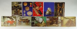 0U465 Tűzoltó Múzeum képeslapok 10 darab