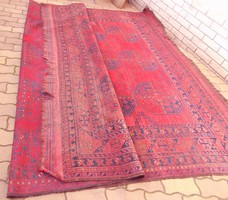 Óriási kézi ,antik Türkmén Tekke szőnyeg.266x380 cm